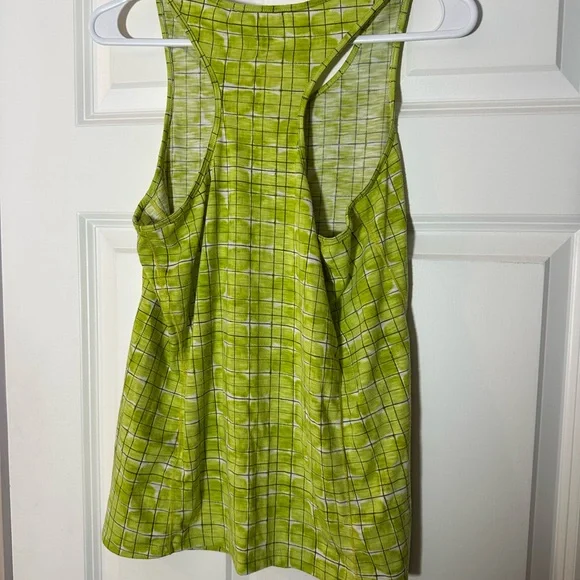 Title Nine Green Plaid Tank Top - Picture 7 of 8